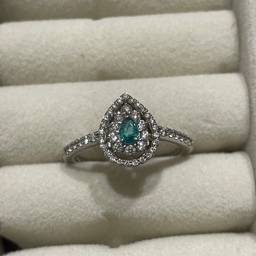 パライバトルマリンリングの画像