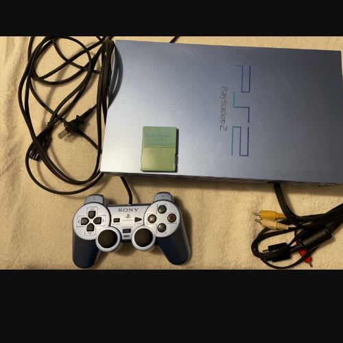 PlayStation2本体（SCPH-39000 AQ/アクア） 箱・説明書無