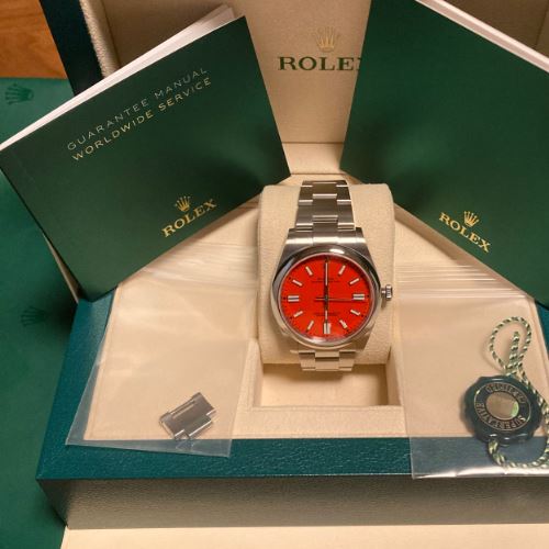 オイスターパーペチュアル41 コーラルレッド