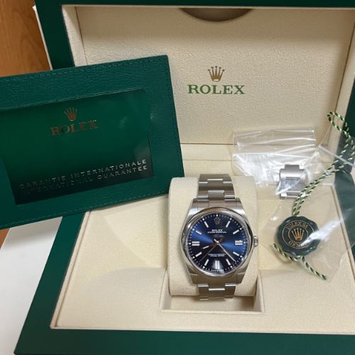 オイスターパーペチュアル41 ブルー