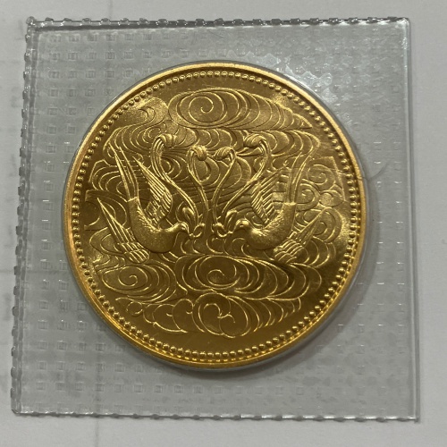 御在位昭和60.61年10万コインの画像