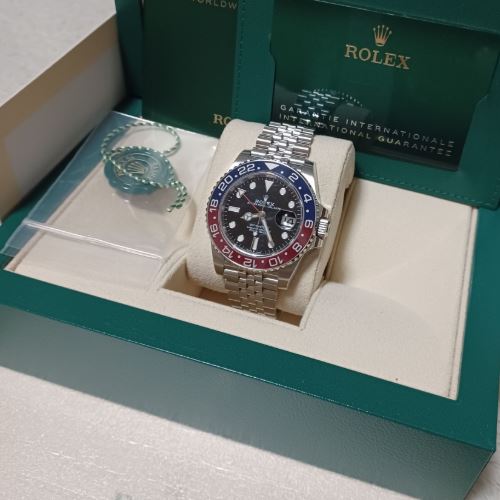 ロレックス GMTマスター 126710bnro