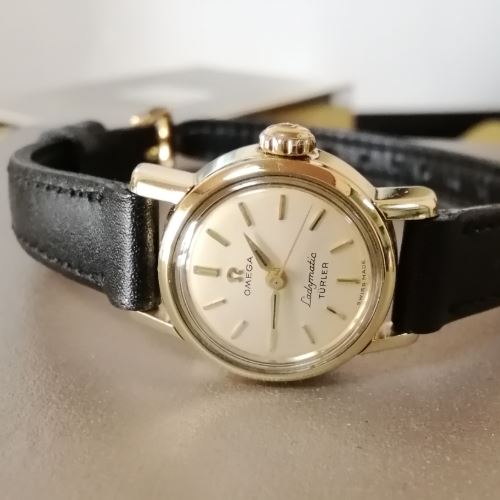 OMEGA レディマティック TURLERダブルネーム 腕時計