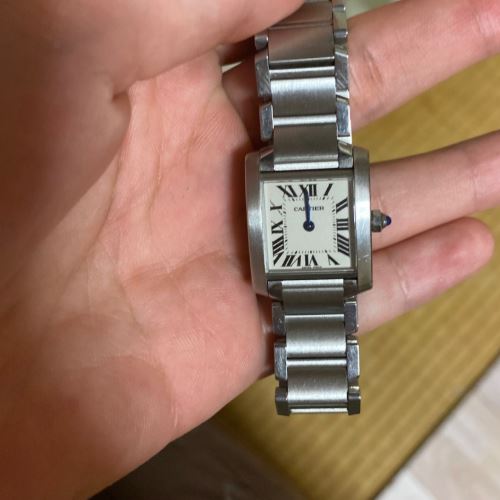 カルティエ タンクフランセーズSM W51008Q3 レディース