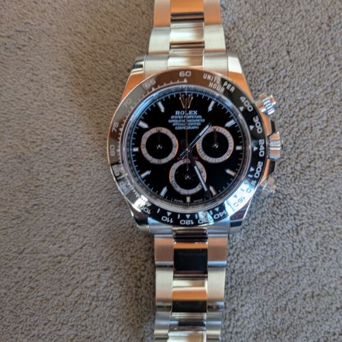 コスモグラフデイトナ黒文字盤