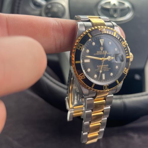 ロレックス ROLEX サブマリーナー デイト 16613 ブラック文字盤