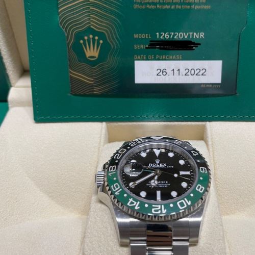 GMTマスターII グリーン