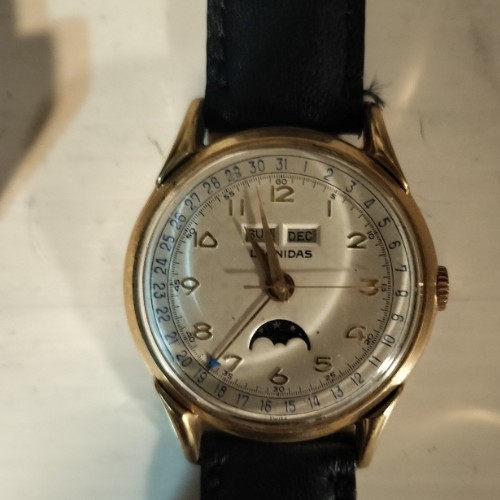 旧レオニダス（現タグ・ホイヤー）トリプルカレンダームーンフェイズカップルトリプル