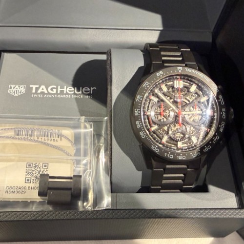 タグ・ホイヤー カレラ クロノグラフ キャリバー ホイヤー02 自動巻 43 m