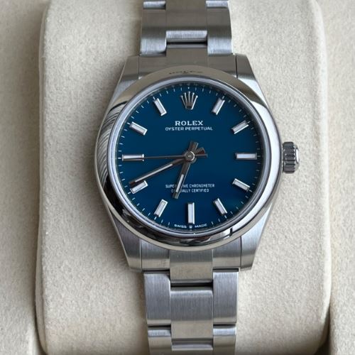 31ブルー　オイスターパーペチュアル