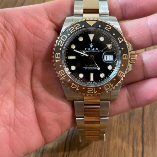 GMTマスター2 コンビ エバーローズゴールド