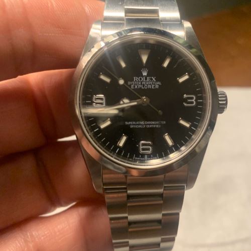 ロレックス エクスプローラー OYSTER PERRETIA