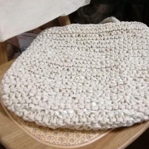 ANTEPRIMA　アンテプリマ　 異素材繊維編み込み トートバッグ