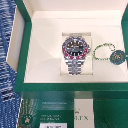 ロレックス GMTマスター 126710blro