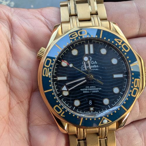 オメガ シーマスター オメガシーマスター300Mコーアクシャルマスターくろの