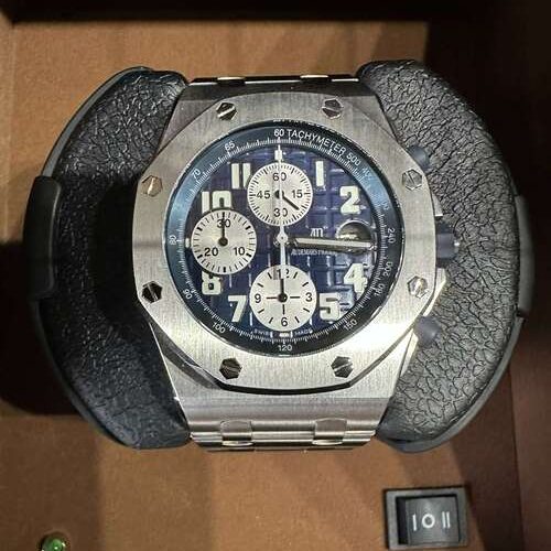 オーデマピゲ ロイヤルオークオフショア オーデマ ピゲ AUDEMARS PIGUET 25721ST.OO.1000ST.09 ロイヤルオーク オフショア クロノグラフ ブルー