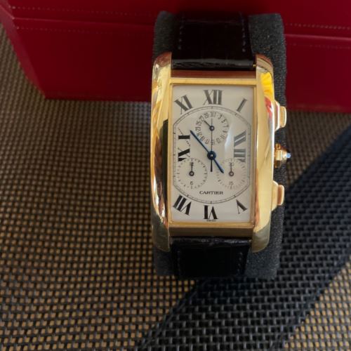 カルティエ　タンクアメリカン　LM K18