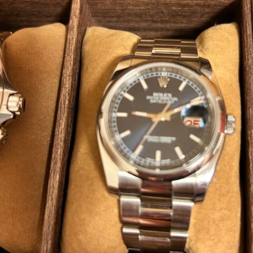 116300 ブルー文字盤