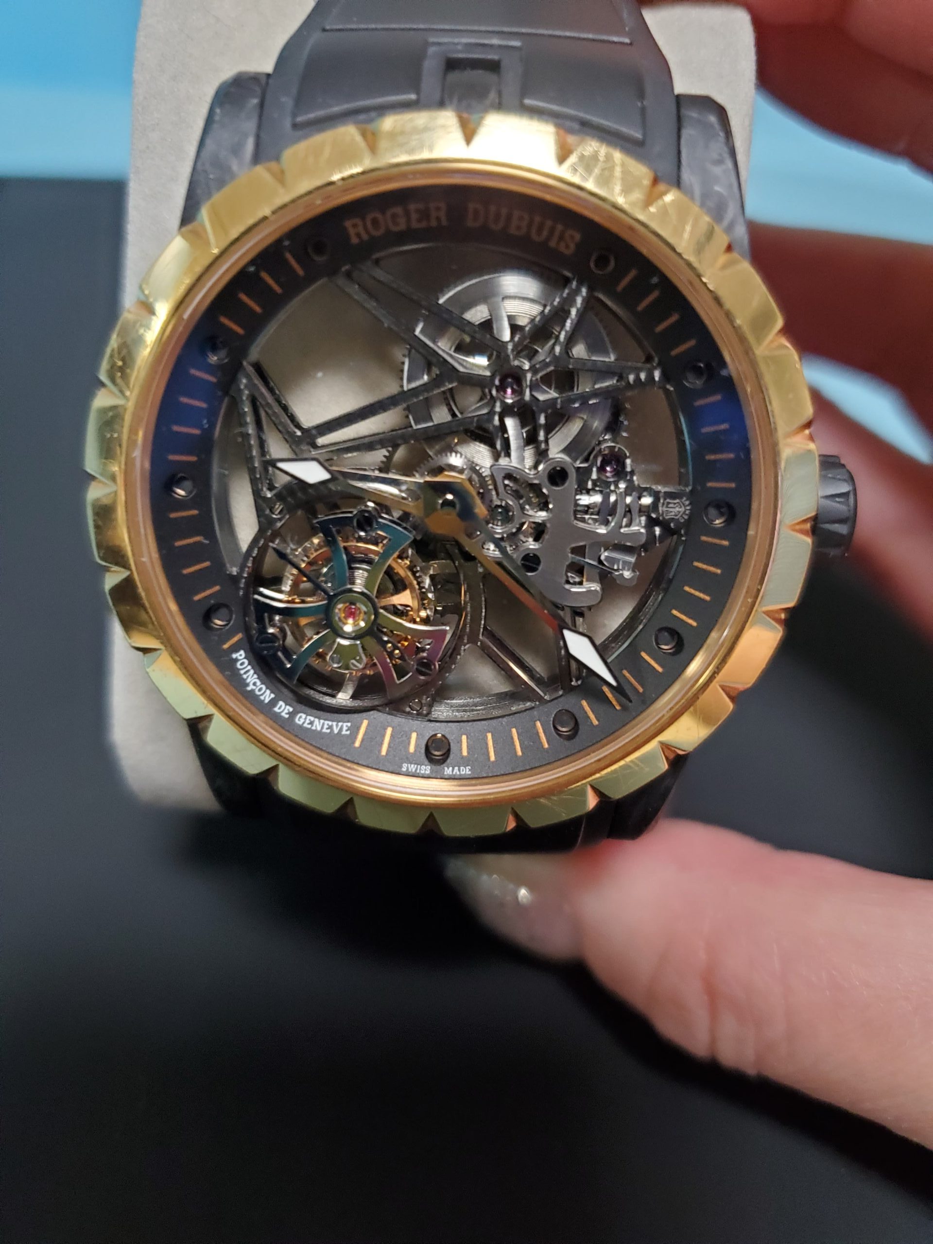 エクスカリバー42　フライングトゥールビヨンスケルトンの画像