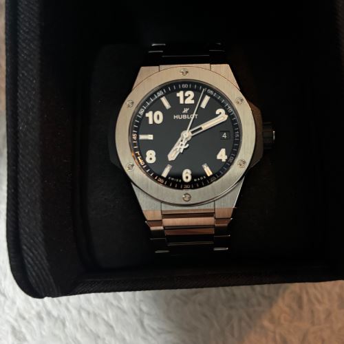 ビッグ・バン インテグレーテッドタイムオンリーチタニウム