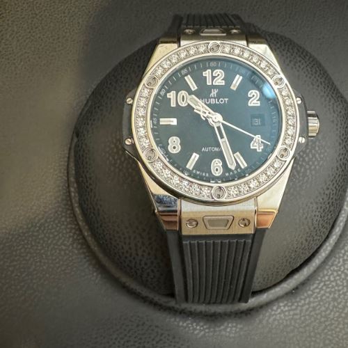 ビッグ・バン ワンクリック スチール ダイヤモンド