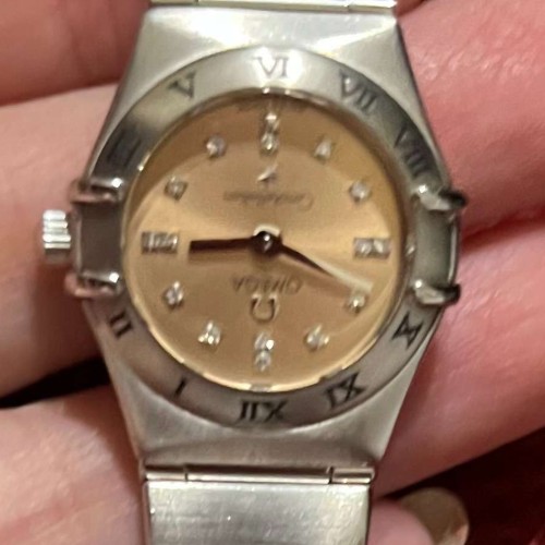 オメガコンステレーション　16Pダイヤ