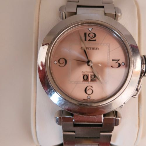 カルティエ パシャ w31058m7 2475 820064uf