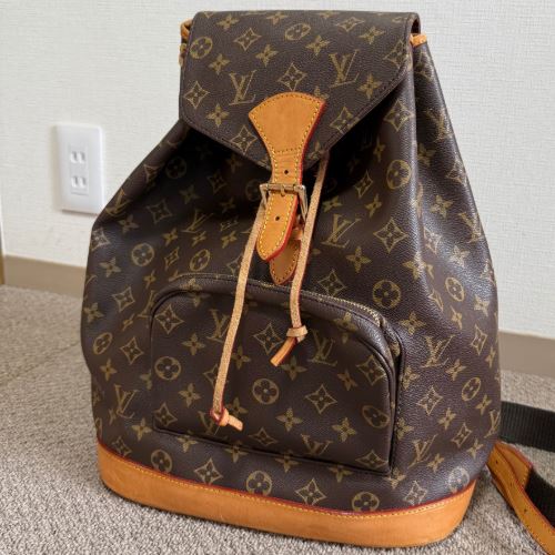 ルイヴィトン　リュック　傷あり