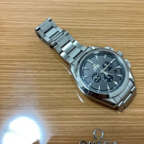 シーマスター　アクアテラ　150M　コーアクシャル　クロノグラフ　44mm