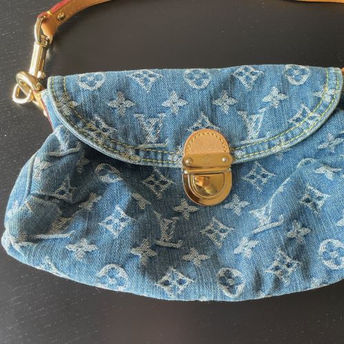 デニム　ミニプリーティ