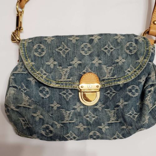 デニム　ミニプリーティ