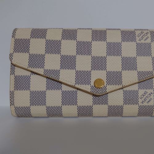 ルイ・ヴィトン ダミエアズール ポルトフォイユ・サラ N63208