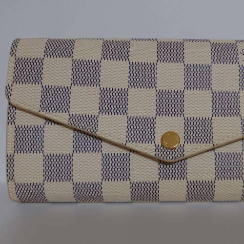 ルイ・ヴィトン ダミエアズール ポルトフォイユ・サラ N63208