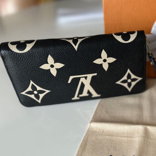 ルイ・ヴィトン バイカラー モノグラム アンプラント ジッピーウォレット M80