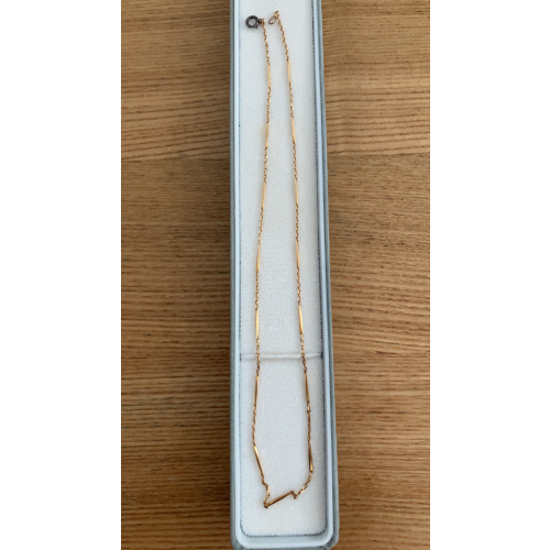 18金のネックレスの画像