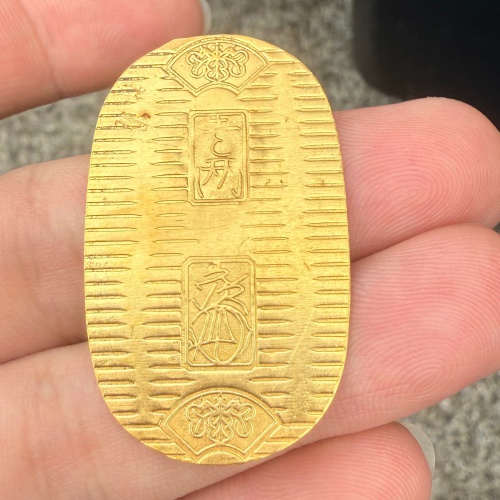 徳力11.25g小判の画像