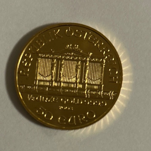ウィーンハーモニー金貨の画像