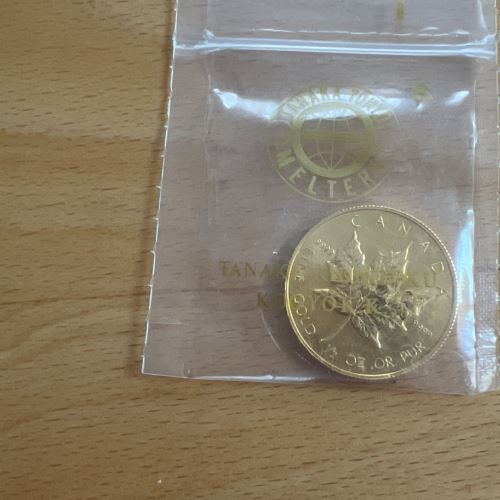 メイプルリーフ金貨1/2オンス