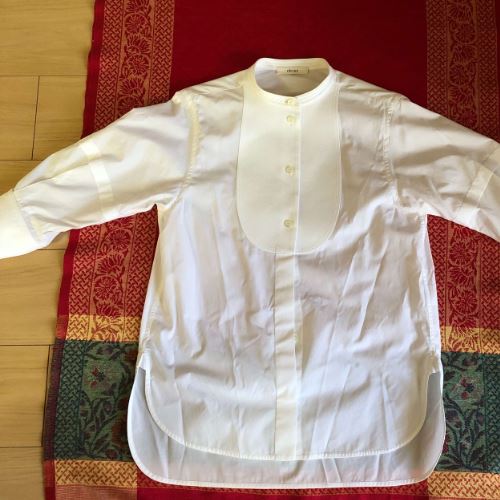 セリーヌ　スタンドカラーシャツ