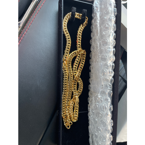 喜平ネックレス6面ダブル60cm 97.4gの画像