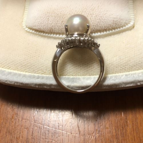 パールプラチナリング