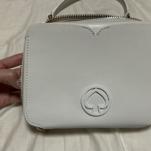ケイトスペード　ミニバッグ　白