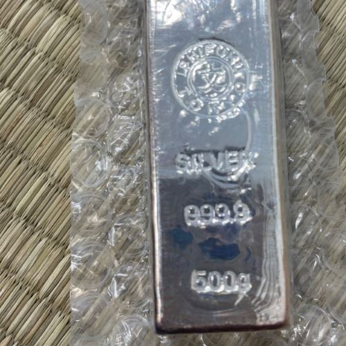 シルバー　インゴット　500グラム