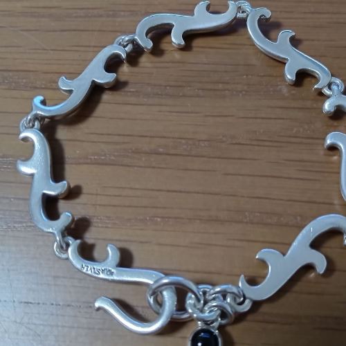 アクアシルバー　ブレスレット