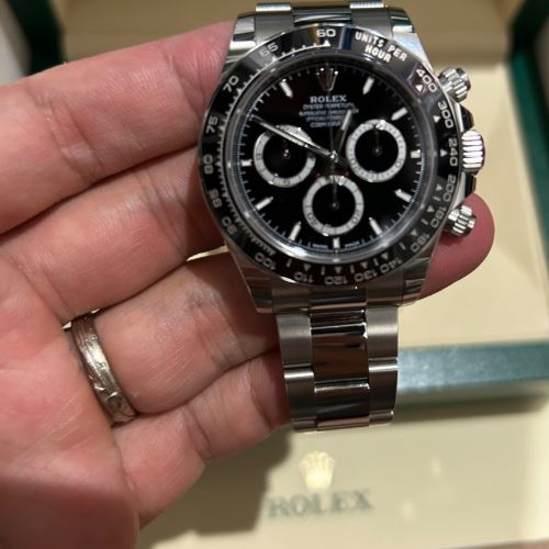 デイトナ 黒文字盤