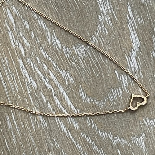 アガット Agete ブレスレット K10 ダイヤモンド