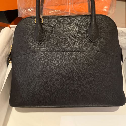 ボリード31 黒、ゴールド金具