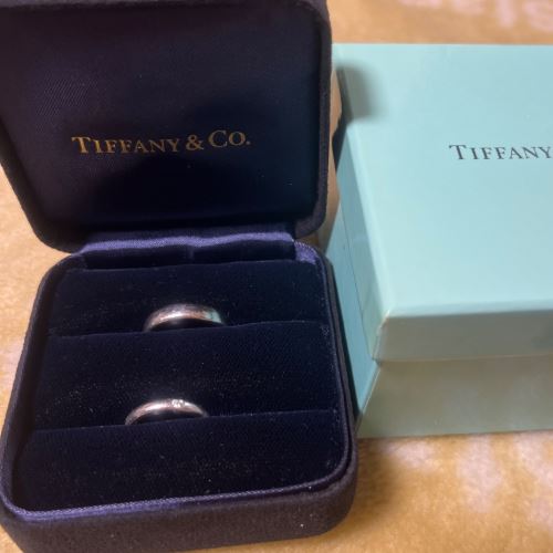 ティファニーの結婚指輪