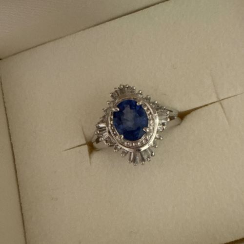 ブルーサファイアリング