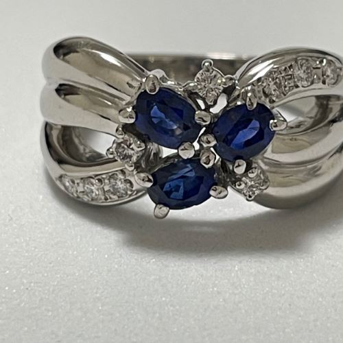 タサキ　サファイアリング